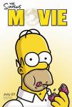 Plakat filmu Simpsonowie - wersja kinowa