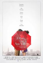 Plakat filmu W deszczowy dzień w Nowym Jorku