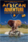 Plakat filmu Afrykańska Przygoda 3D - Safari nad Okavango